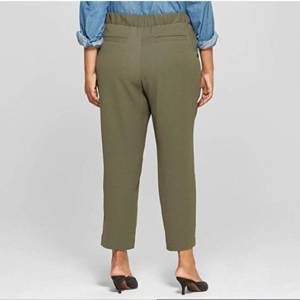 NWOT Ava & Viv Green Soft Pants Size 4X - Picture 2 of 8